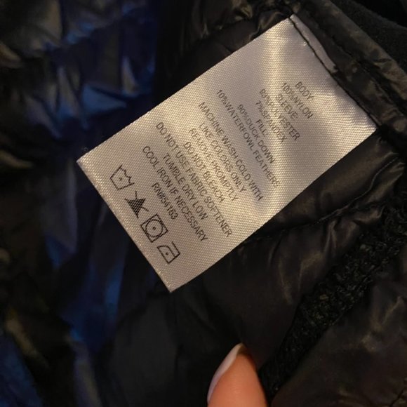 Duck Down Zip Up Activewear Winter Ski Snowboarding Skiing - Picture 5 of 6